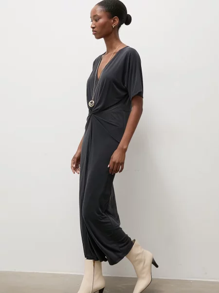 Answear.LAB rochie cu modal negru