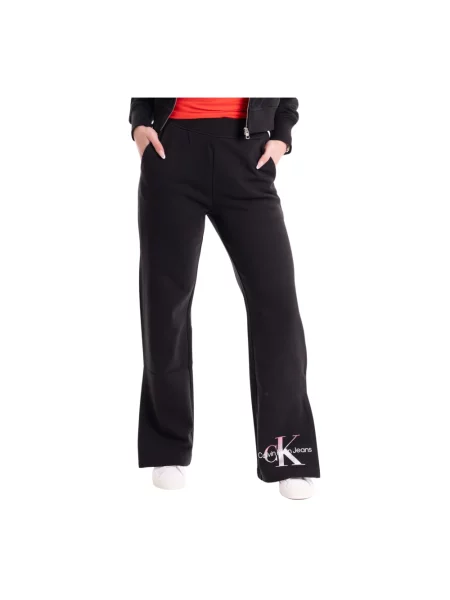 Spodnie Calvin Klein Jeans czarne