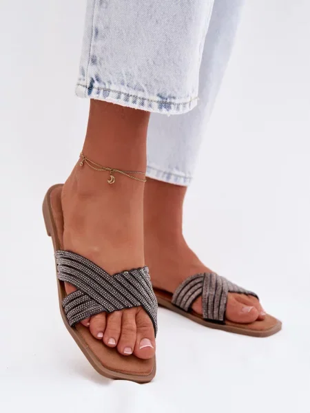 Чехли Boto с нисък ток черно