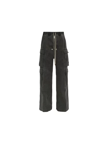 Spodnie cargo Rick Owens szare