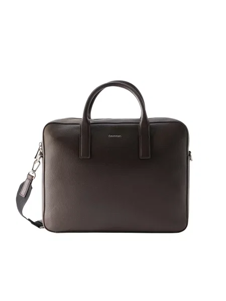 Calvin Klein Torba za laptop tamno smeđa