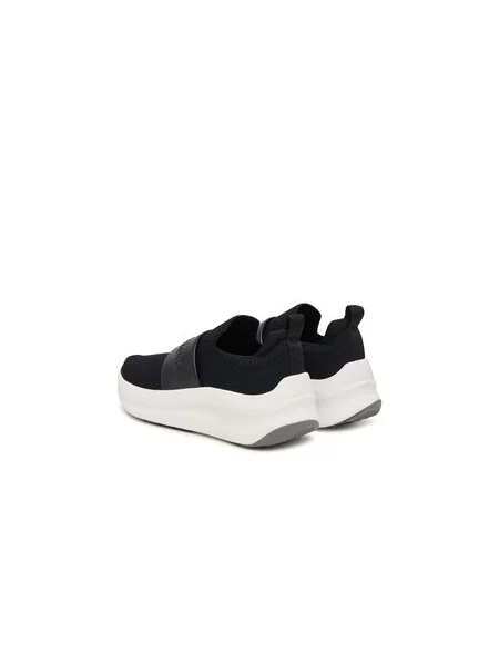 Sportcipők Calvin Klein Chunky Run Slipon Knit Logo Tape fekete