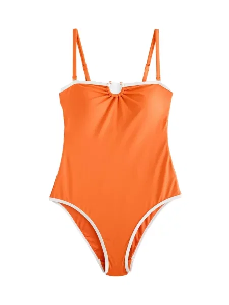 Mint Velvet Costum de baie modelator portocaliu