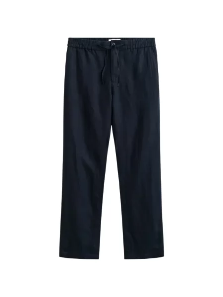 Pantaloni Gant de in cu cordon albastru