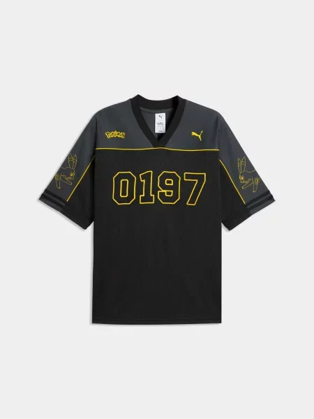 Футболка PUMA x Pokemon Jersey комбінований верх чорний