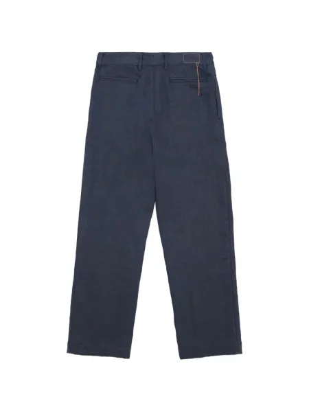 Pantaloni Fortela plisate albastru