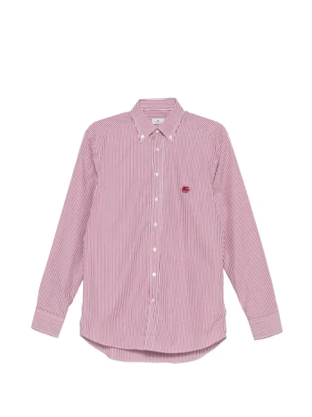 Pruhovaná košile Etro červená