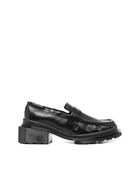 Dr. Martens mokasyny skórzane Maybole Loafer na platformie czarny