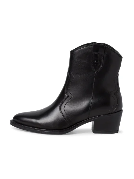 TAMARIS Cizme de cowboy negru