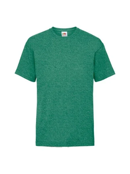 Tricou copii Fruit Of The Loom verde
