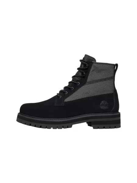 TIMBERLAND Bocanci cu șireturi gri negru