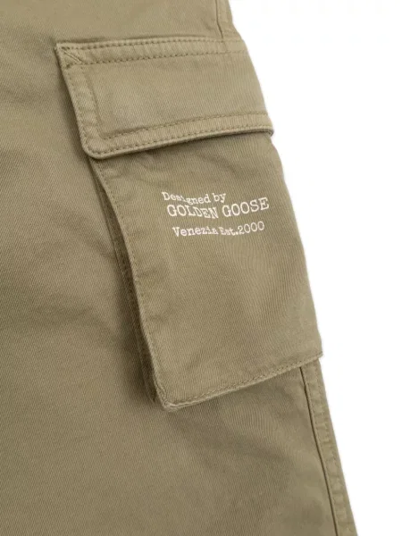 Spodnie cargo dziecięce Golden Goose