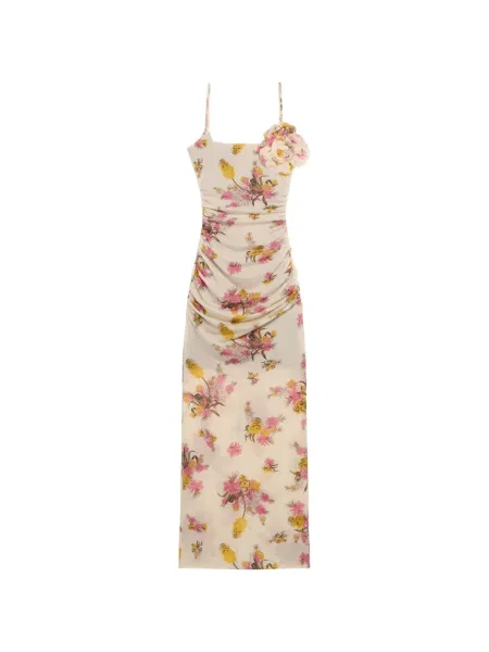 Rochie Blumarine cu model floral de costum