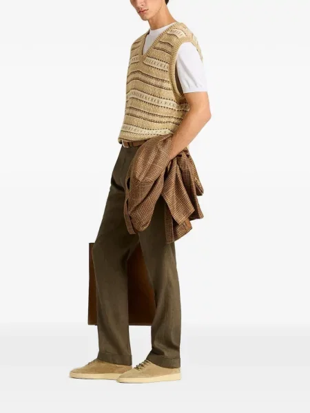 Scurt tricou Kiton alb