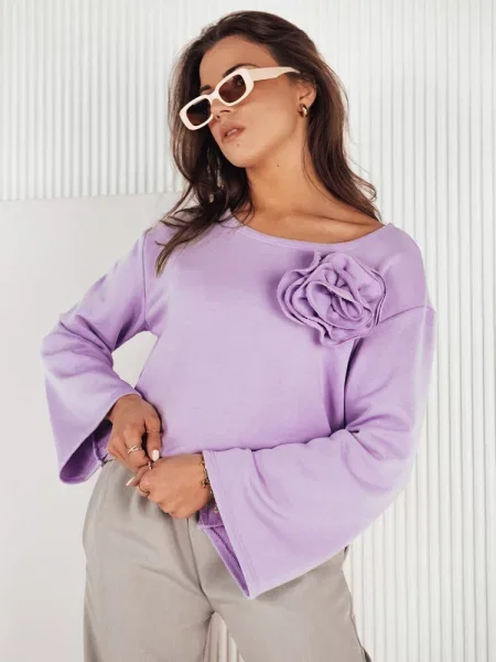 Bluza ARNES jagodowa Dstreet