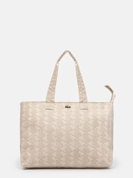 Lacoste torebka beżowy