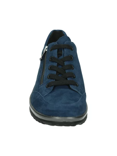 Sneakersy Semler zamszowe niebieskie