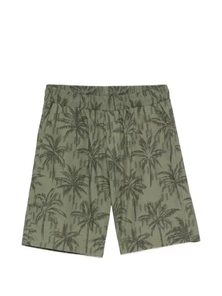 Pantaloni scurți Karl Lagerfeld cu imagine verde