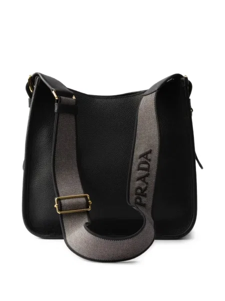 Geanta de piele Prada din piele negru
