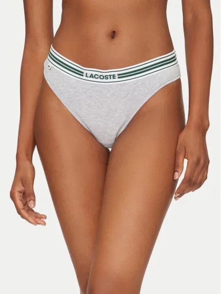 Lacoste Стрінги сірий