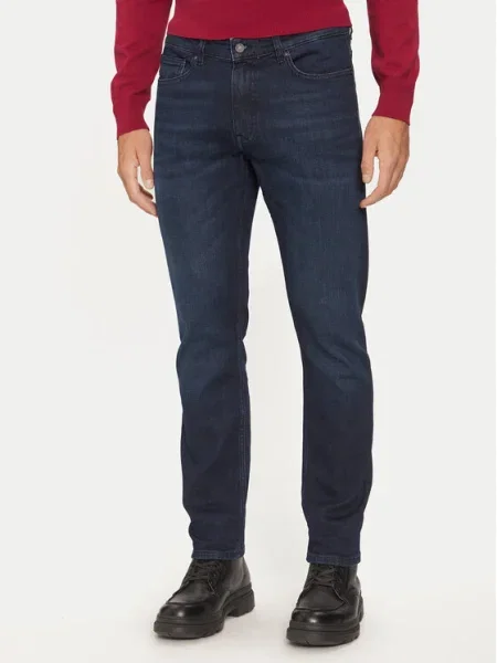 Дънки Boss Orange тъмносиньо оранжево