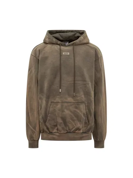 Bluza z kapturem Gcds z logo zielona