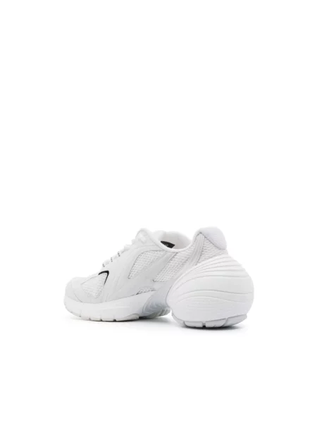 Sneakersy Givenchy skórzane z siateczki białe