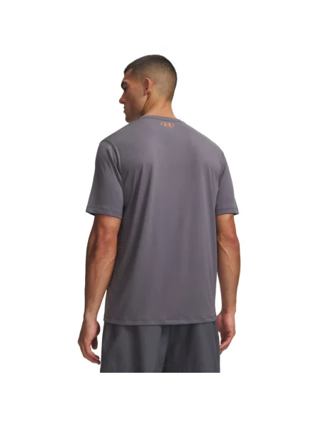 Krátky tričko Under Armour s krátkymi rukávmi sivá