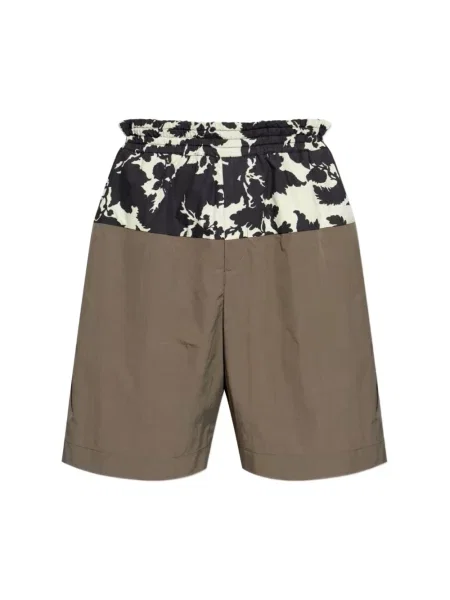 Bermudy Dries Van Noten beżowe