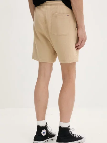 Tommy Jeans szorty dresowe beżowe