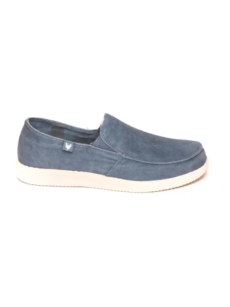 Sneakersy Walkinpitas wsuwane niebieskie