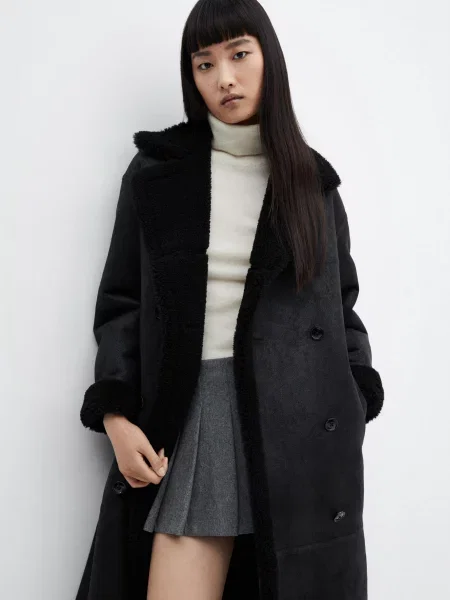 MANGO Mamba Дублянка чорний