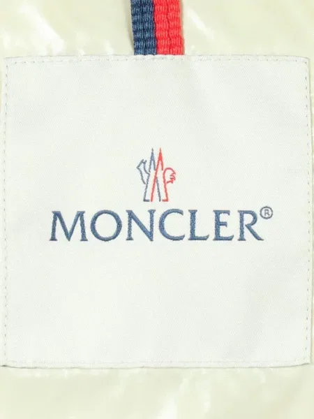 Geacă cu puf Moncler albastru