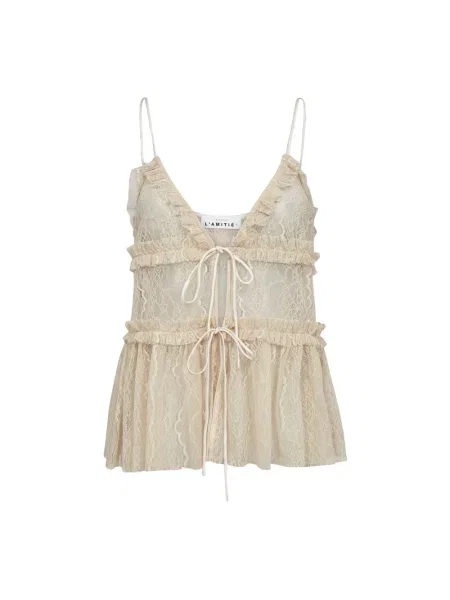 Bluzka Haute L'amitié beżowa