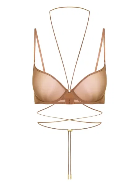 Сутиен Maison Close кафяво