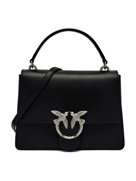 Rucsac Pinko din piele negru