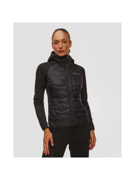 Kurtka Peak Performance puchowa Helium Down Hybrid Hood S czarna