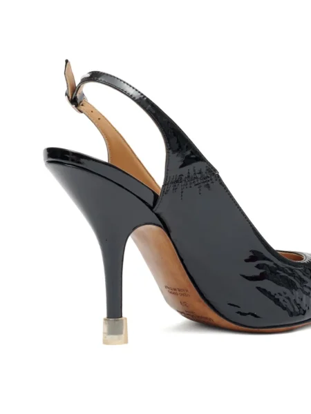 Pantofi cu toc Maison Margiela slingback negru