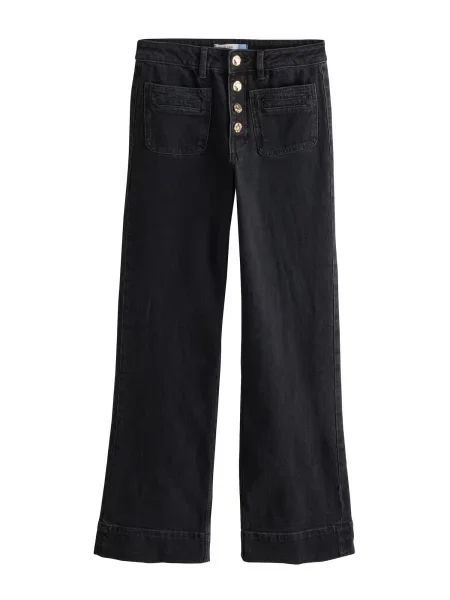 Next Jeans negru