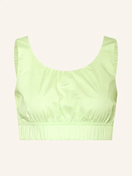 Zkrácené tričko Nike zelené