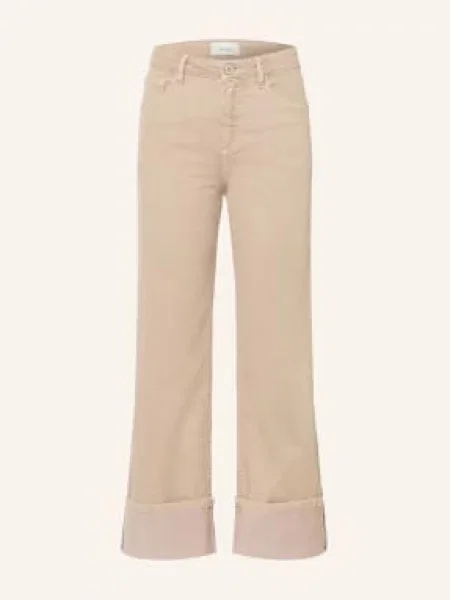 Opus Krátké Džíny Miva golden beige béžové