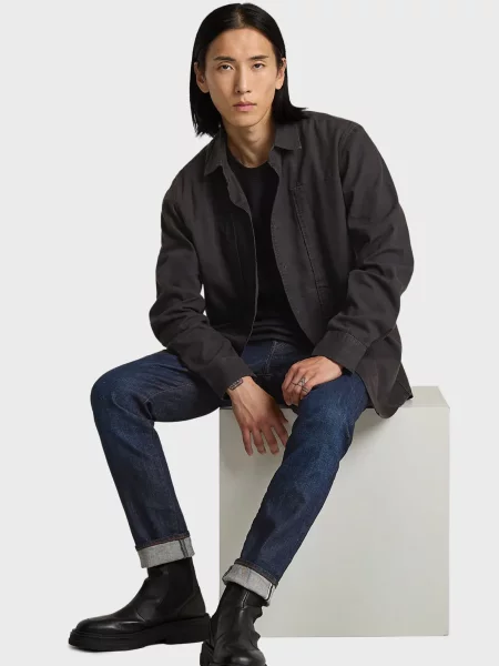 Рубашка G-star Raw серая