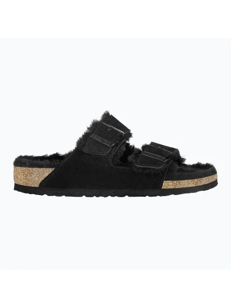 BIRKENSTOCK Arizona Shearling SL Narrow flip-flopok Arizona Shearling SL Narrow fekete