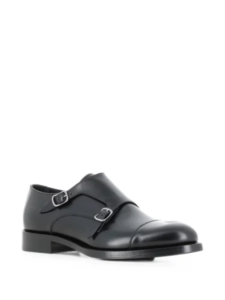 Pantofi monk Tassinari cu bretele negru