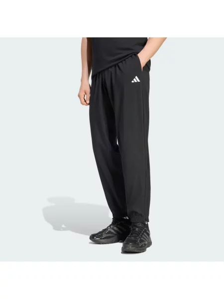 Spodnie Essentials Small Logo Stanford Lite Woven Tapered Cuffed białe