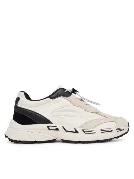 Guess Αθλητικά FLTBRZ Κρεμ