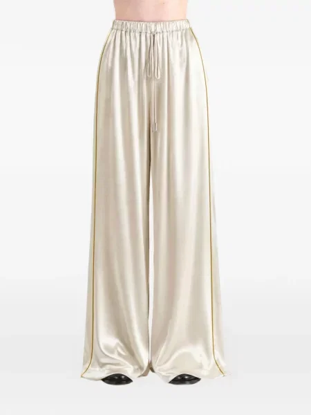 Pantaloni palazzo Ann Demeulemeester cu cordon
