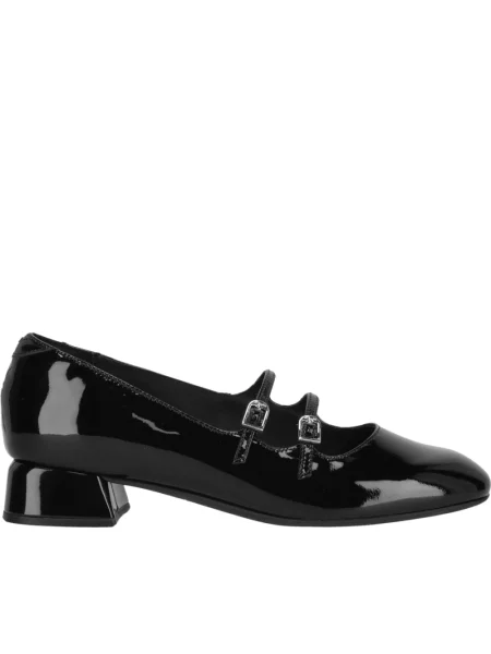 Czółenka Clarks skórzana czarna