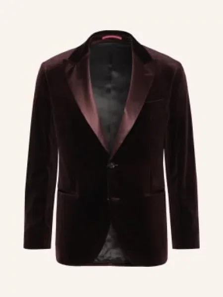 Brunello Cucinelli Sako Na Smoking Extra Slim Fit amarantho