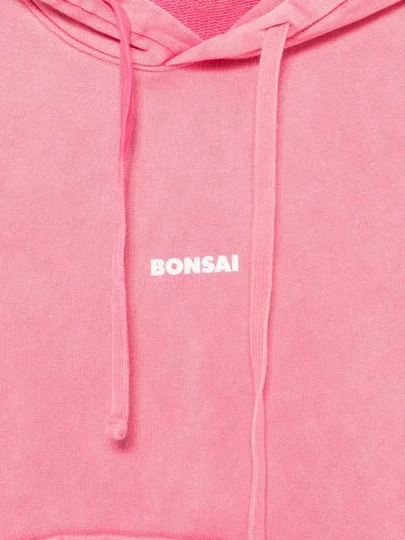 Hanorac cu glugă Bonsai cu imagine roz